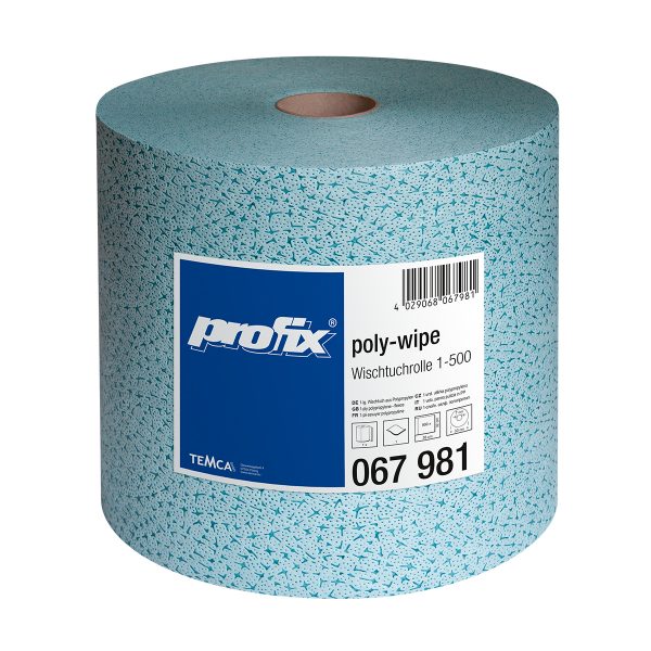 profix® poly-wipe Wischtuchrolle - Temca GmbH & Co. KG