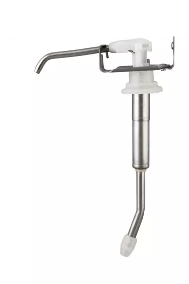 TEMDEX Universalpumpe Edelstahl, 500 ml, kurzer Armhebel