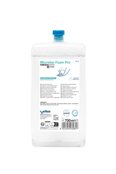celtex® E-CONTROL SYSTEM foam soap MICROBAR PRO