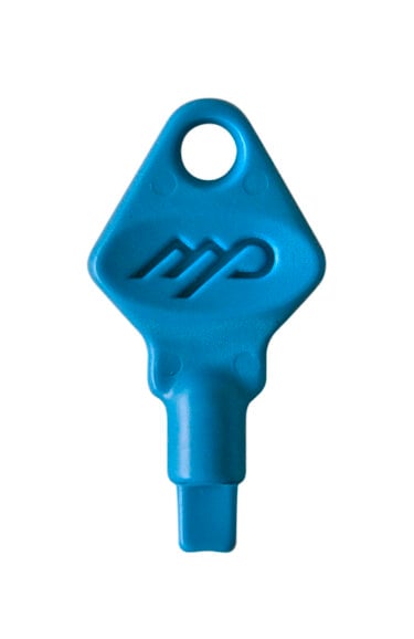 Key for racon® & CLIVIA® plastic dispenser series