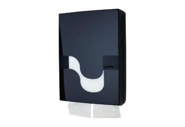 celtex® intop D toilet paper dispenser - black